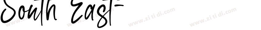 South East字体转换
